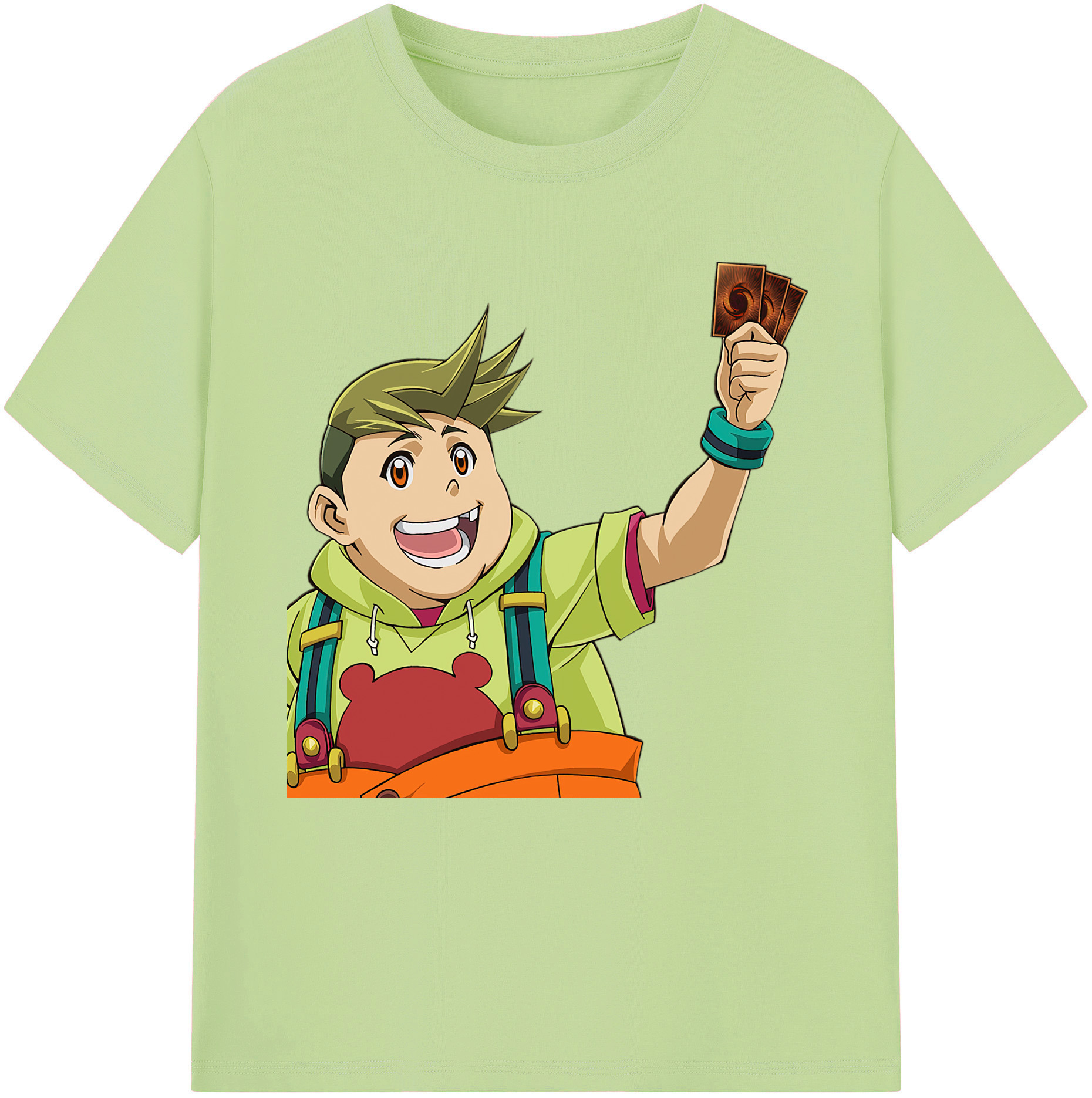 （画像用） 遊☆戯☆王 Yu-Gi-Oh! 綿100％半袖Tシャツ（フロントプリント）